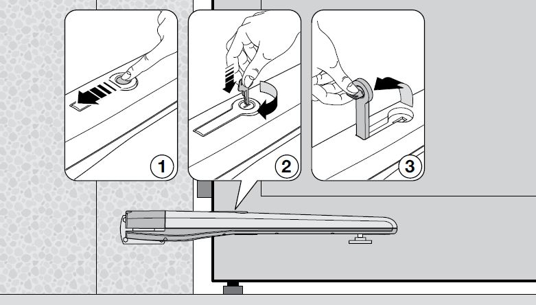 Nice Toona Manual Release