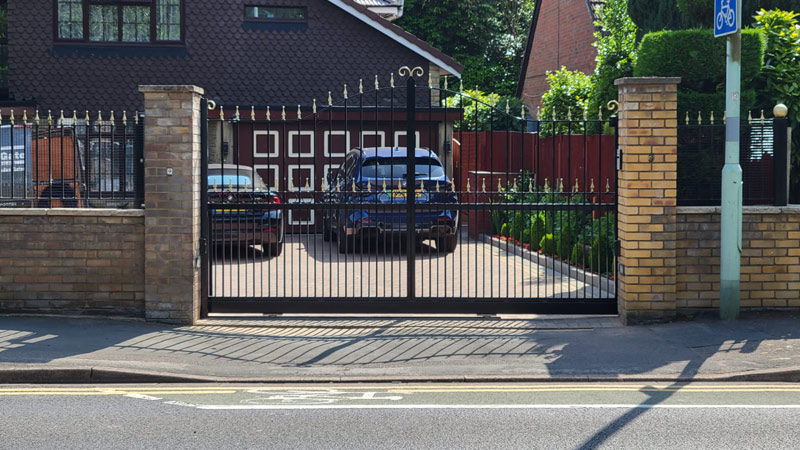 metal swing gates